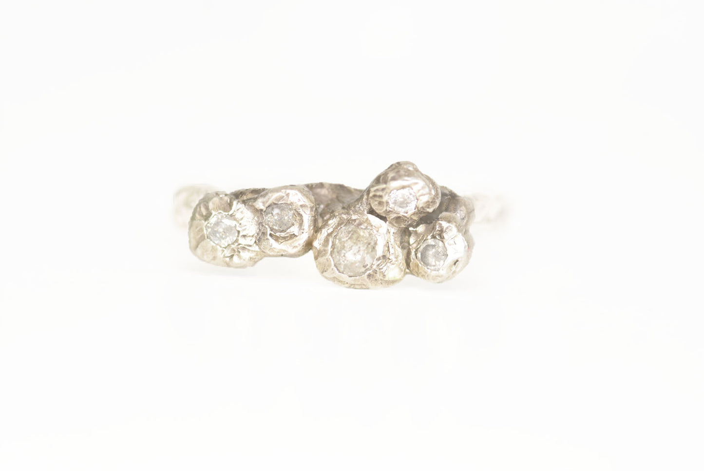 Salt and Pepper Diamond Ring. Ben Lomond Summit, Scotland.