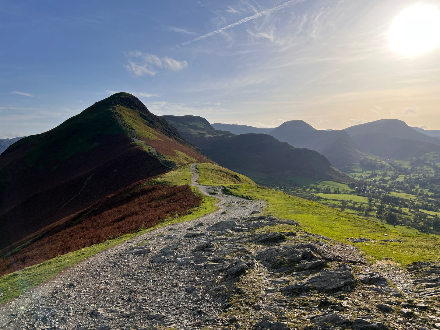 Jewellery made on top of the Cat Bells in the Lake District.