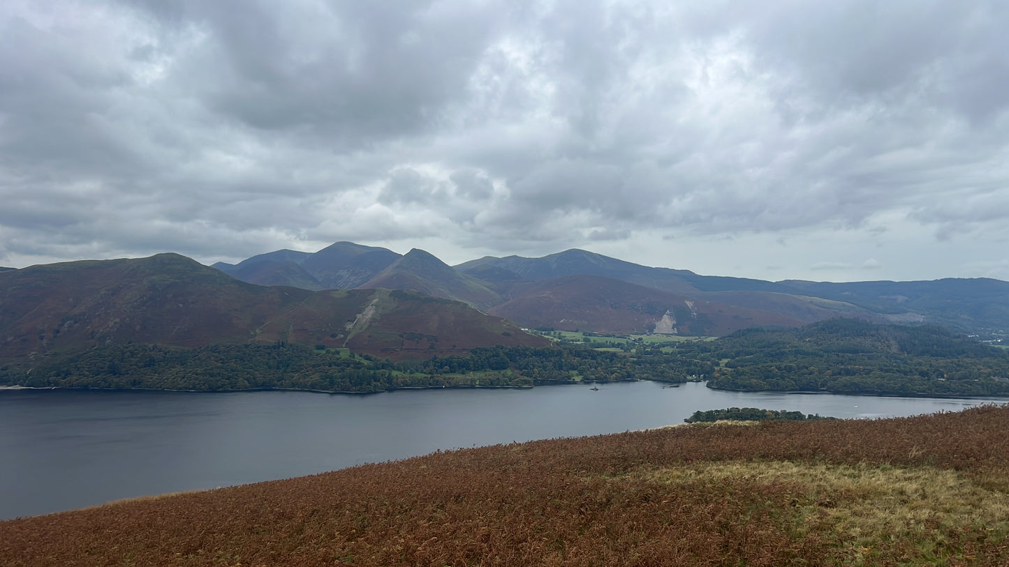 Diamond Silver Cast Pendant - Keswick Lake District