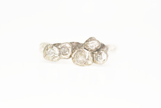 Salt and Pepper Diamond Ring. Ben Lomond Summit, Scotland.