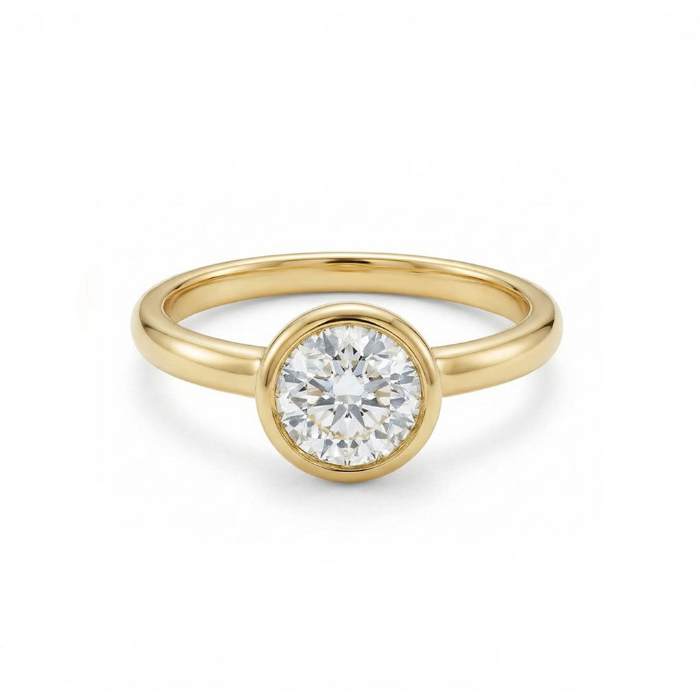 Diamond Solitaire Engagement Ring St Ives, Cornwall