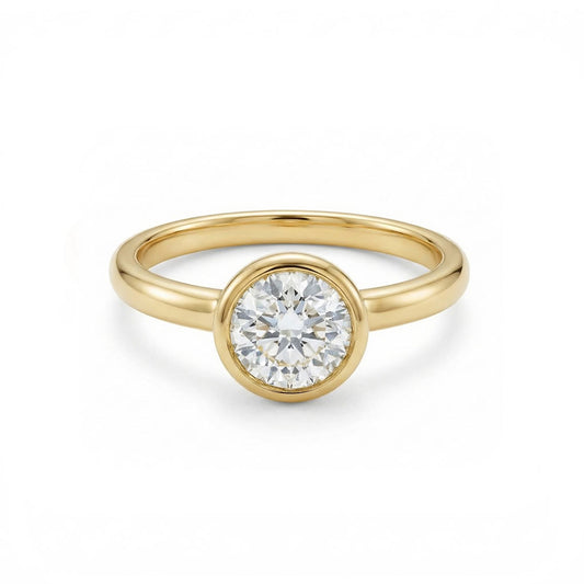 Diamond Solitaire Engagement Ring St Ives, Cornwall