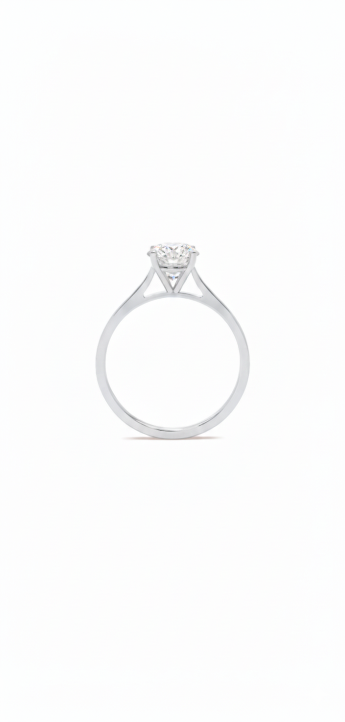 Diamond Solitaire Engagement Ring