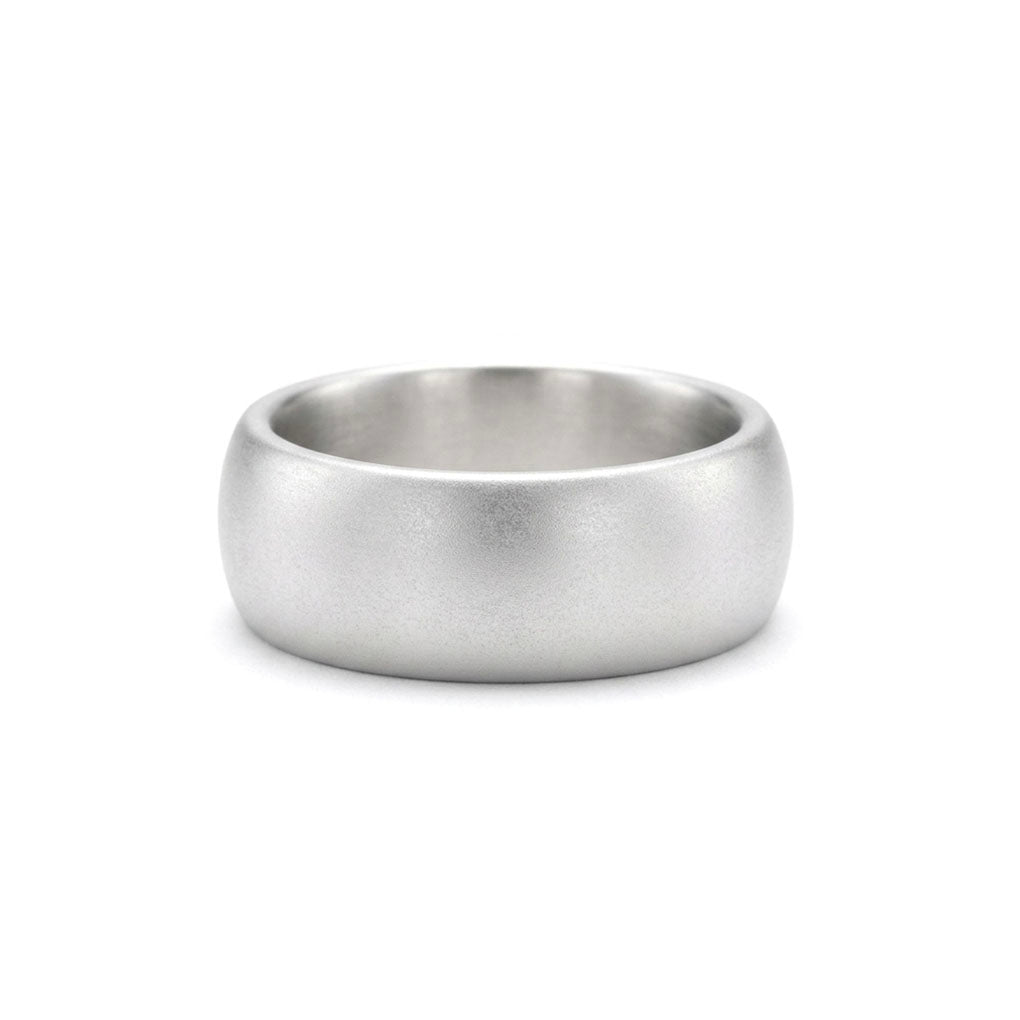 Men’s wedding ring, made in Cornwall. 